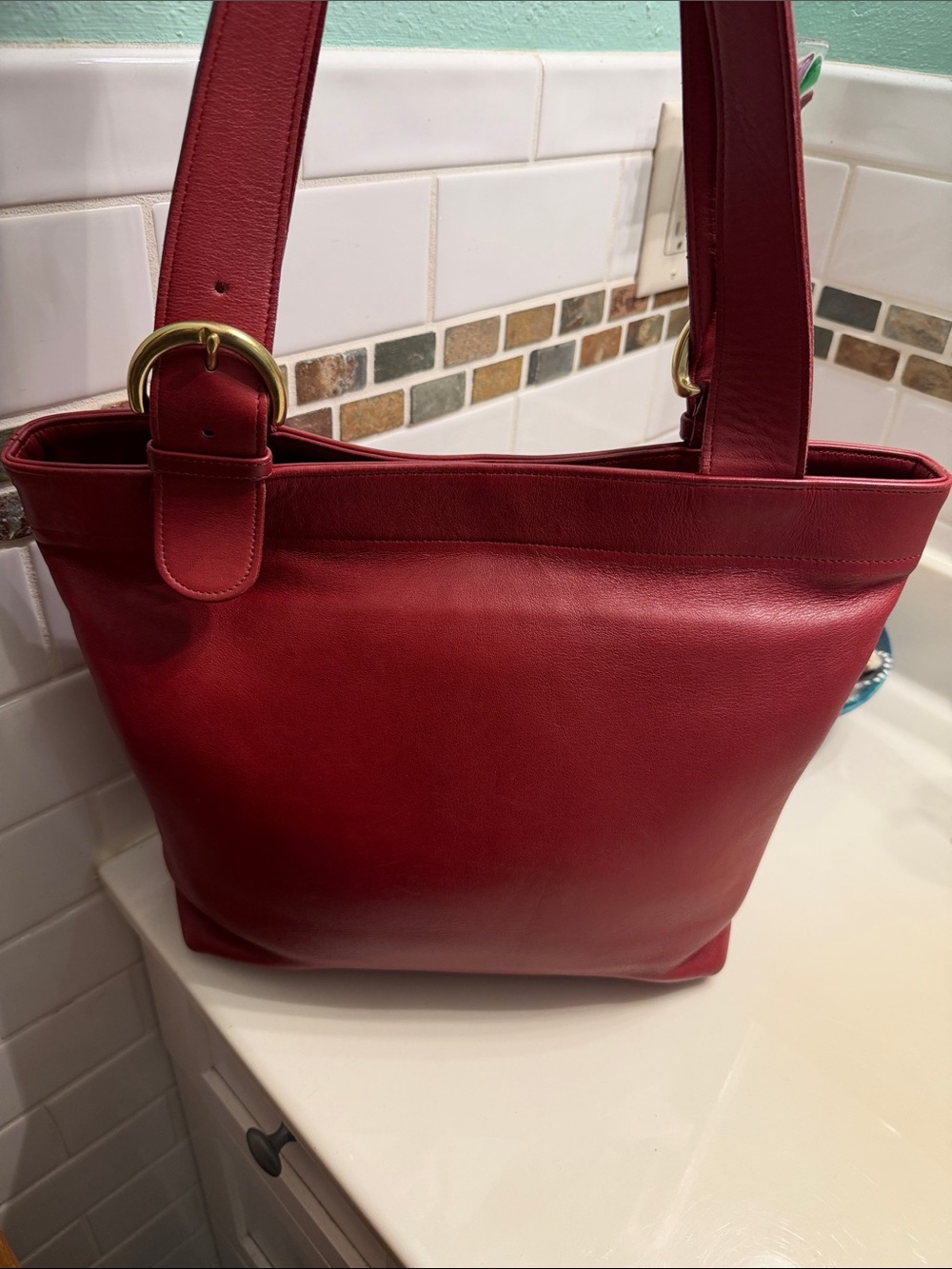Coach  Leather Vintage Shoulder Bag - Picture 4 of 9